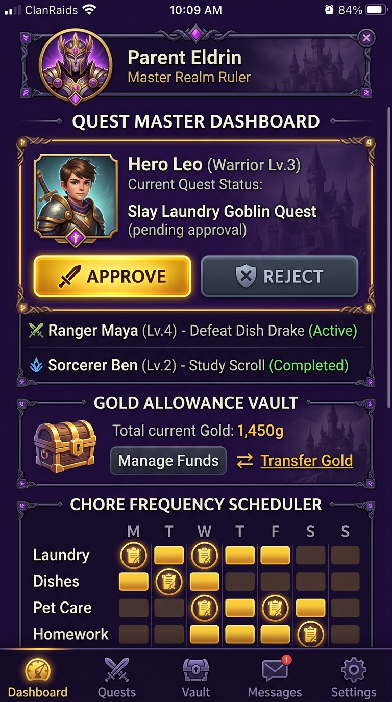 Collaborative Raids gameplay screen