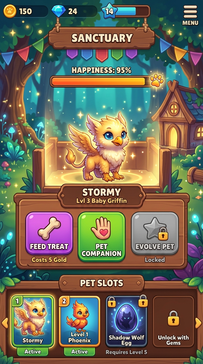 Pet Sanctuary screen